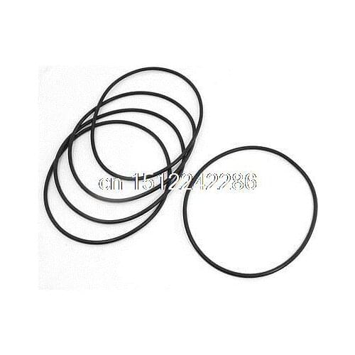 5PCS Black Rubber 140mm x 132mm x 4mm Oil Seal O Rings Gaskets Washers