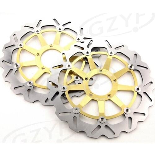 Motorcycle Front Brake Disc Rotors Set for Ducati 749 749R 848 EVO 999 BIPOSTO 999S 999R S4R S4RS Testastretta MONSTER 1100S ABS