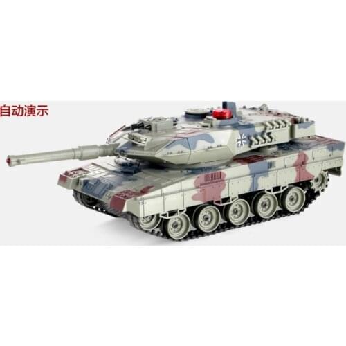 Electric Remote Control Charging Tanks Model Against Children Boy Cross-country Toy Car Metal Alloy 2021
