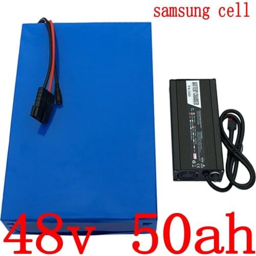 48v battery 48V 1000W 2000W 3000W lithium battery 48V 50AH electric bike battery 48V 50AH Lithium ion battery use samsung cell