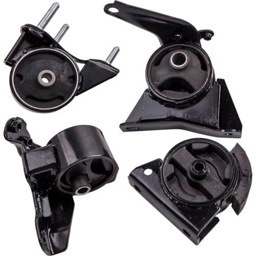 Engine Motor & Trans Mount Set 4PCS Fit 93-97 for Toyota Corolla 1.6L for Auto Trans For Geo Prizm 1.6L 1993-1997 For Automatic