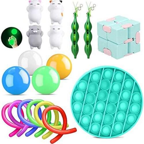 Sensory Toys Set Squeezing Anti-Stress Toys Special Toys Assortment for Kids and Adults Party Favors