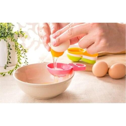 Practical Mini Egg Yolk White Separator Egg Processing Essential Kitchen Gadget Food Grade Material For Home Family