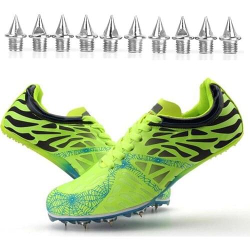 Drop shipping 30PCS Durable Silver Athletic Replacement Short Running Tree Xmas Spikes Steel Track 7mm Shoes I8I2