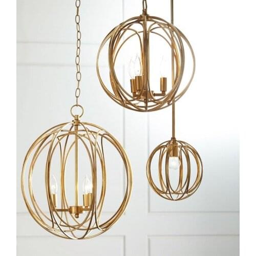 Modern hanging lamp light LED dinning bed room bedroom foyer round glass ball black gold nordic simple modern pendant light lamp