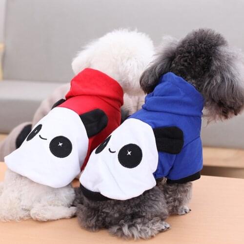 Warm Dog Clothes For Small Dogs Winter Puppy Pet Coat Jackets Pet Cartoon Hoodies Chihuahua Pug French Bulldog Clothing Outfits