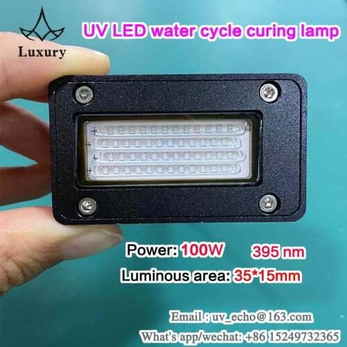 395nm UV Ink Curing Lamp, Epson Ricoh Nuocai UVLED Ink Drying Varnish Curing Lamp Flatbed printer UV Light