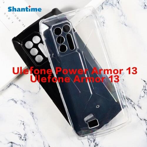 For Ulefone Power Armor 13 Case Ultra Thin Clear Soft TPU Case Cover For Ulefone Armor 13 Couqe Funda