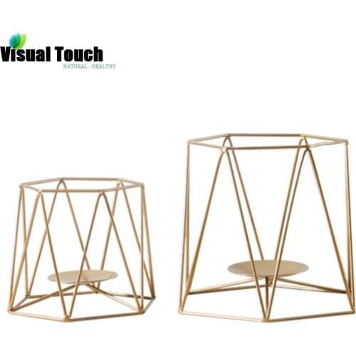 Декоративные металлические подсвечники Visual Touch China At AliExpress