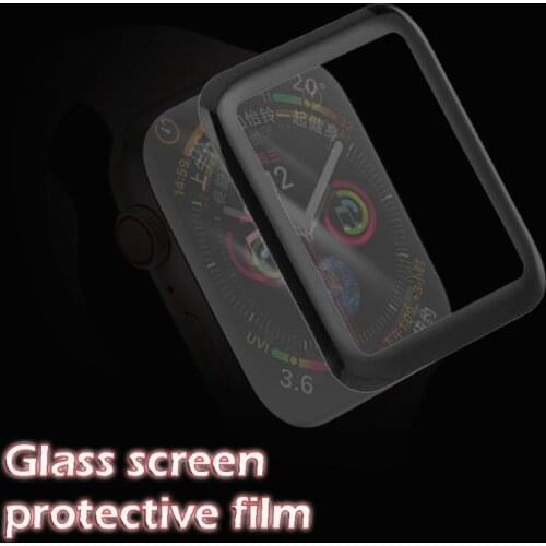 VODOOL High Sensitivity Tempered Glass Screen Protection Film for Apple Watch Series 1/2/3/4 Smart Watch Screen Scratch Proof