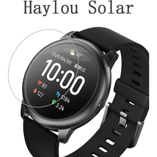 3/6pcs New Arrival Hot Sale Transparent High-Definition Film Tempered Film Screen Protector For Xiaomi Haylou Solar LS05