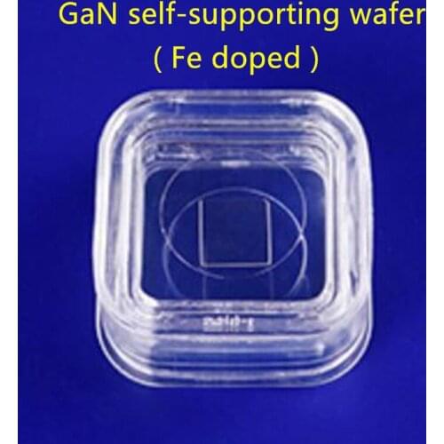 10 × 10.5mm² GaN self-supporting wafer ( Fe doped )