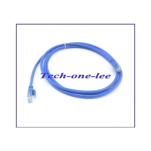 10pcs/lot 2M 6FT Ethernet Cable Blue CAT6 CAT 6 RJ45 Plug to Plug UTP Network Ethernet Patch Cord Lan Cable RJ-45 Free shipping
