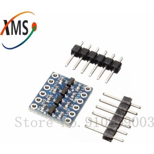 5pcs UART SPI Four Channel IIC I2C Logic Level Converter Bi-Directional Module 5V to 3V For new