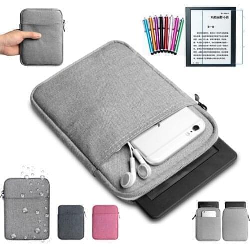 GLIGLE e-reader sleeve bags for Kindle Paperwhite 1 2 3th casecover shell+screen film+touch pen