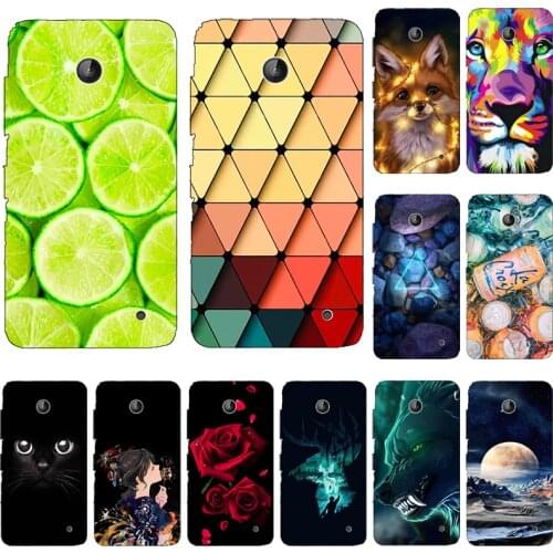 Phone Case for Nokia Lumia 630 635 636 Silicone Soft TPU Back Cover Cases Protective Bumper for Nokia Lumia 630 635 636