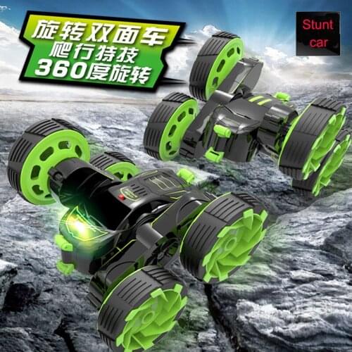 Chiger 2.4GHz RC Car New Funny cool led Toys rolloing Stunt Cars Skill Remote Control Super Cars Toys for Children Gifts