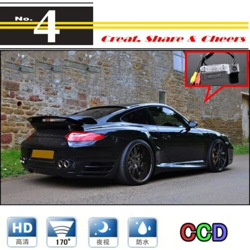 For Porsche 964 993 996 Carrera 911 1989~2005 High Quality Rear View Back Up Camera For PAL For Tuning CCD + RCA