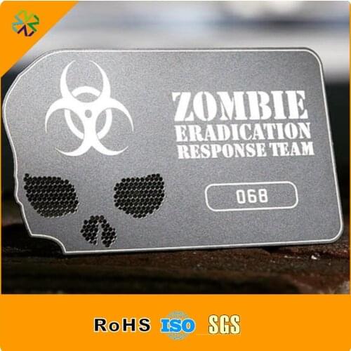 China manufacturer Top Quality Bottom Price black metal business cards