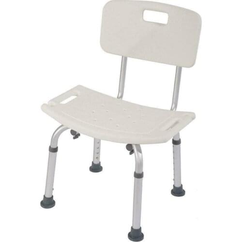 Non Slip Bath Chair Height Adjustable Elderly Toilet Stool Pregnancy Bath Tub Shower Chair Bench Safe Bathroom Chairs Seat