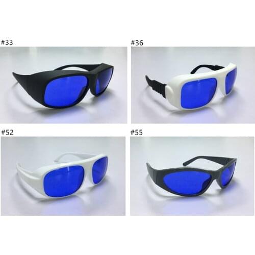 585nm 595nm Optical Density OD 4+ Laser Glasses Safety Goggles Yellow Laser Protection