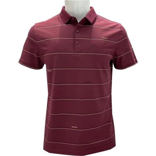 Golf Clothing Mens Short-Sleeved Breathable Quick-Drying Casual Outdoor Sports Polo Shirt Summer Tops High Quality