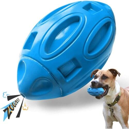 Durable Dog Chew Toys Ball Aggressive Chewers Medium large Dog Squeaking Interactive Toys Tough Ball Dog Squeaky Toys