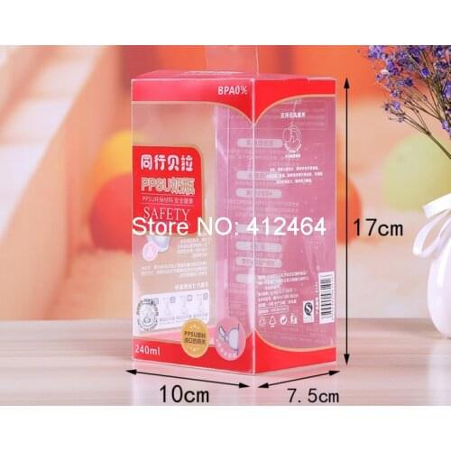 Transparent plastic packaging box is made of familiar animals packed in PVC, with clear printing of UV resistant plastic