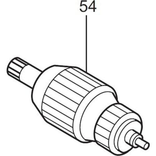 AC220-240V MAKITA 518631-6 Rotor Motor Armature for JR3000VT JR3000V Rotor
