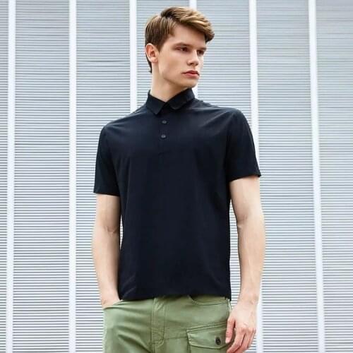 Xiaomi CottonSmith Casual Sweat Absorbing Quick Drying Polo Shirt Fitness Leisure Cool Summer Mens Business Short Sleeve