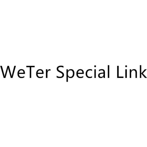 WeTer Special Link FRENCH CUSTOMERS LINK