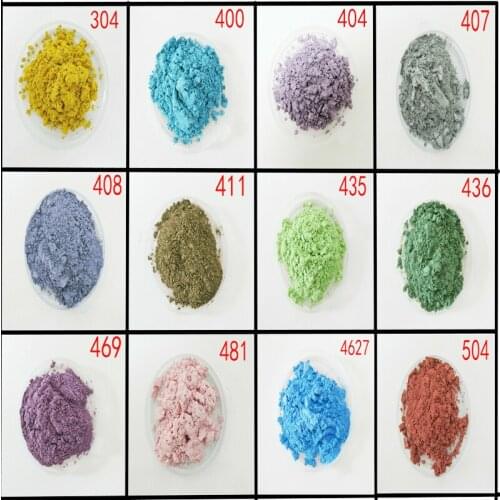 Pearl pigment, pearlescent pigment,pearl powder,color:luster blue,apple green,pink,etc..1lot=12colors,20gram each,free shipping