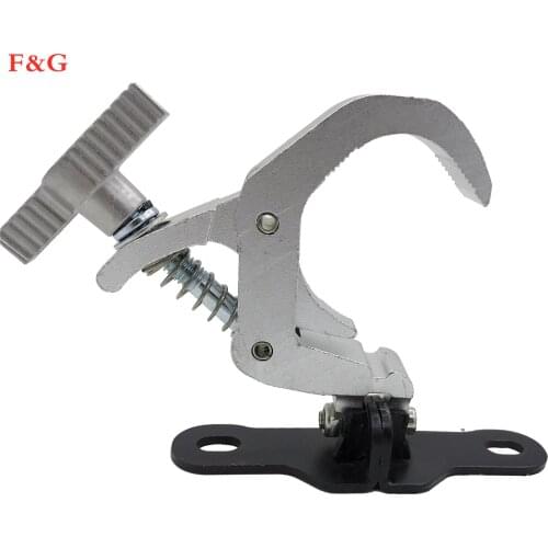 Aluminium Geïntegreerde Stage Licht Haak Laden 200Kg Truss Buis Podium Verlichting Klem Gegoten Staal Vouwen Beam Licht Haak