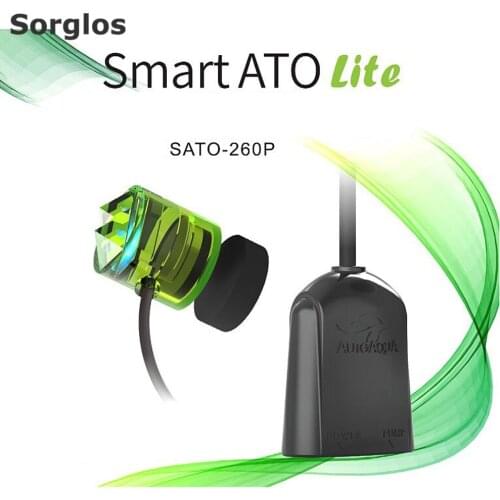 AutoAQUA Smart ATO Lite SATO-260P Automatic Top Off System Water Filler Refiller Water Level Controller W/Pump for Aquarium