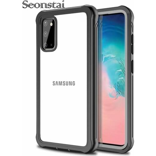 For Samsung Galaxy S20 Ultra S10 Dustproof Shockproof Life waterproof Case Anti-Scratch Outdoor Sport Coque Full-body Protection