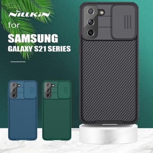 For Samsung Galaxy S21 Ultra Case Nillkin CamShield Case Slim Slide Camera Protection Lens Cover for Samsung S21 S21 Plus Case