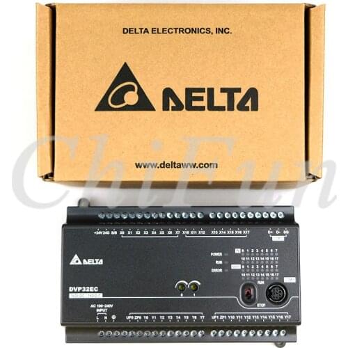 Delta Original PLC industrial control board DVP32EC00T3 Transistor output module 16DI 16DO in box