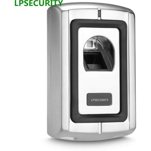Door lock gate opener Fingerprint access controller Recognition ID EM 125KHZ Card Reader RFID Entry Door Access Control System