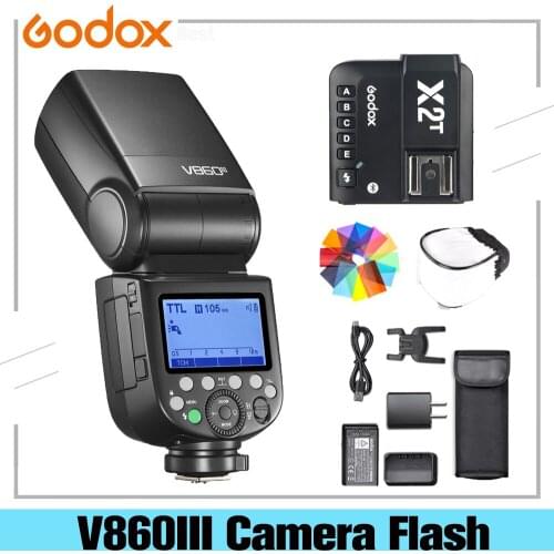 Godox V860III V860III-C 860III-N V860III-S GN60 TTL HSS Speedlite Camera Flash for Sony Nikon Canon Fuji Olympus Pentax camera