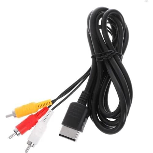 FZQWEG RCA AV Cable Cord Stereo Composite Audio Video TV Cable For Sega DC