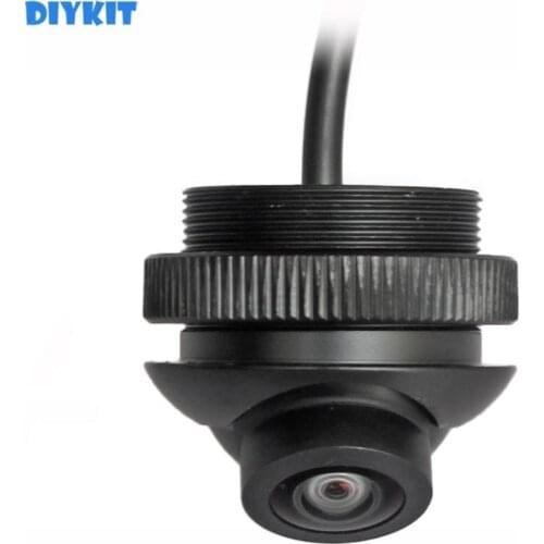 DIYKIT Waterproof 180 Viewing Angle HD Car Camera Night Vision For Front / Rear / Side View Reversing Backup Camera