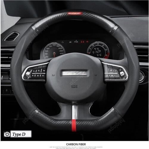 Steering wheel cover set for Harvard H6 sports version H7L H8 H9 H5 H3 H2 H1 H6 coupe M6 modified car grip cover car accessories