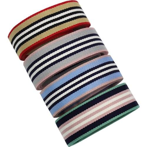 L-201016-1229,5 yards Striped double sided ribbon,DIY handmade hair bow cap decorations accessories