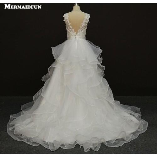 MERMAIDfUN V-neck Wedding Dresses