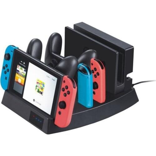 Multifunction Charging Storing Stand For Nintend Switch Console NS Left Right Joy-con Charger For Nintend Switch Pro Controller