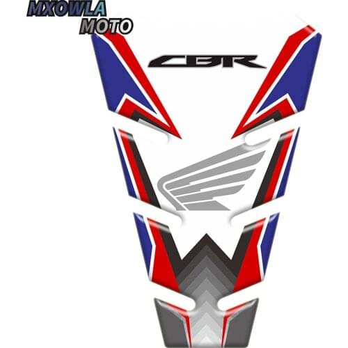 Motorcycle 3D High Quality For CBR RVF VFR CB400 CB1300 1000RR Tank Sticker Fuel Cap Cover Pad DIY Decorative Protector