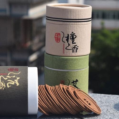 4 Hours Sandalwood Aquilaria Artemisia Natural Incense Aromatherapy Home Indoor Regulating Emotion Help Relax Remove odor