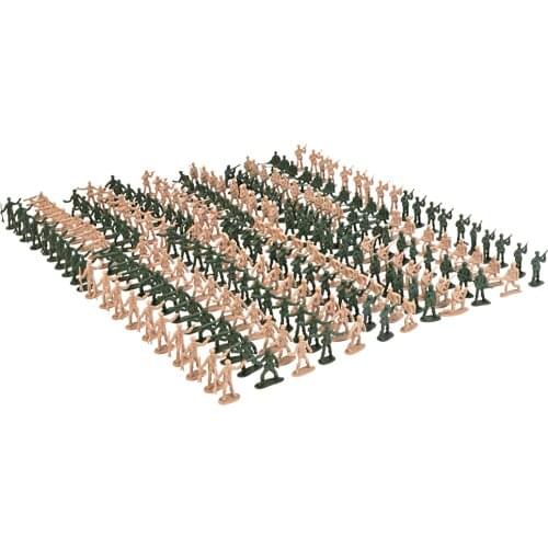 360pcs 1:72 Scale Plastic Military Soldiers Figurine Figures Scene Model