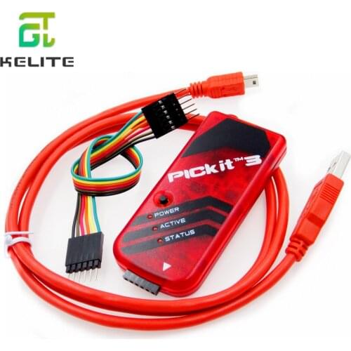 5PCS PICKit 3 PICKit3 programer PIC Kit3 PIC Simulator Free Shipping 100% new original