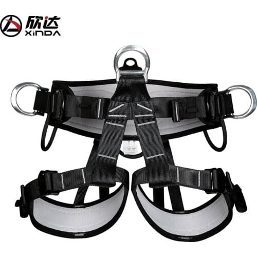 XINDA Brand Waist Protection Leggings Harnesses Bust Seat Belt Outdoor Rescue Rock Climbing Rappelling Equipment Accessories